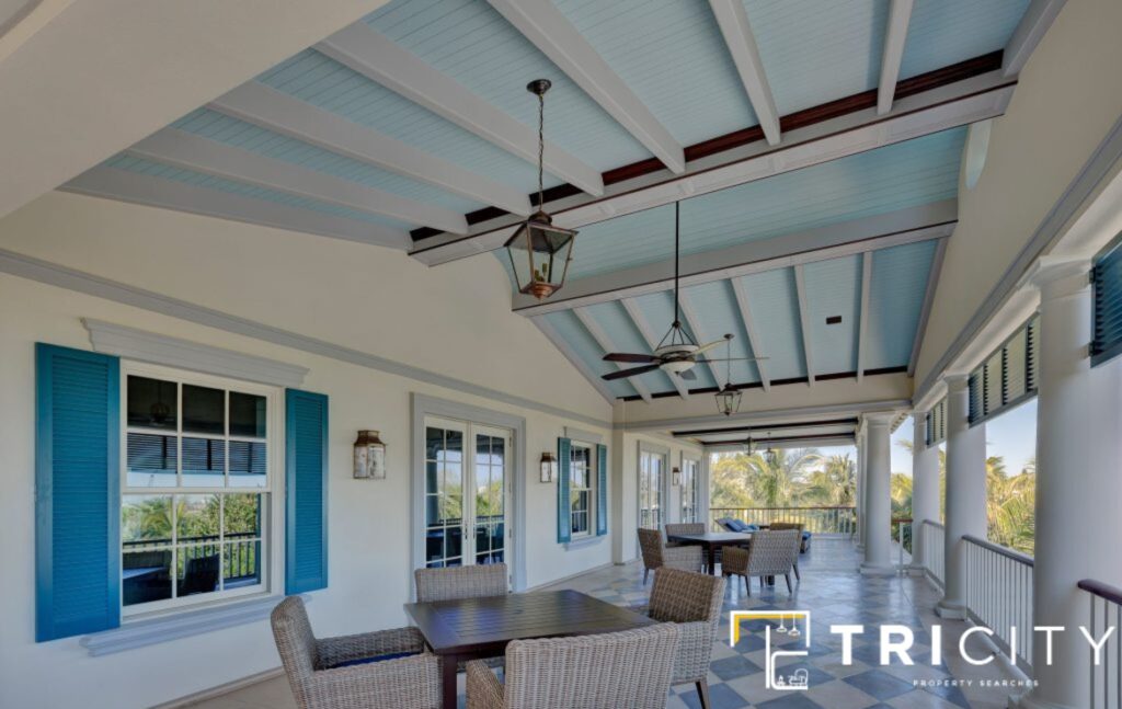 Color Your Porch Ceilings With Pastel Colors For Inexpensive Porch Ceiling Ideas