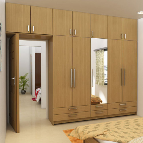 Hinged Master Bedroom Wardrobe Design