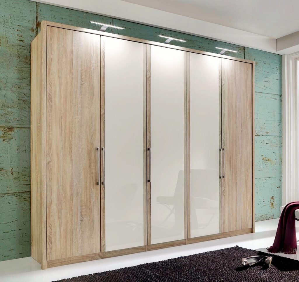 Hinged Master Bedroom Wardrobe Design