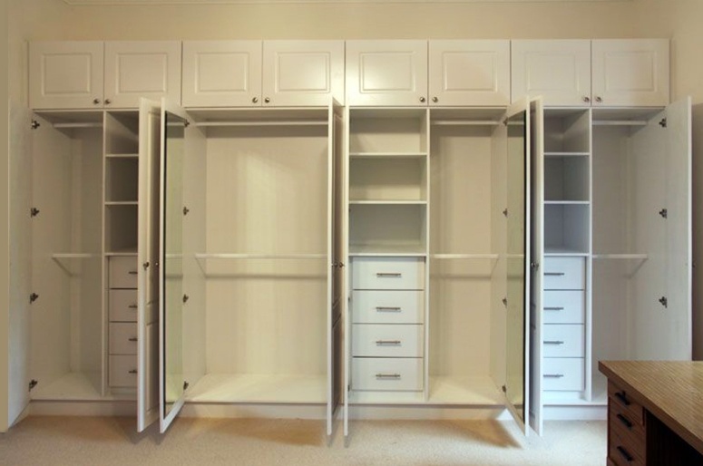 Hinged Master Bedroom Wardrobe Design