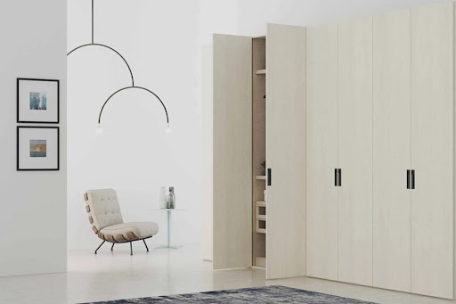 Hinged Master Bedroom Wardrobe Design