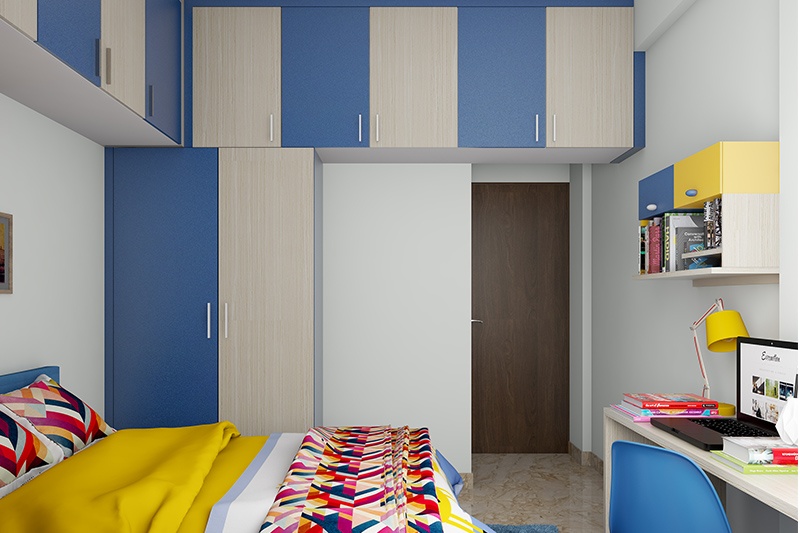 Hinged Master Bedroom Wardrobe Design