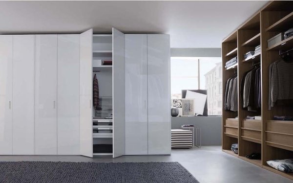 Hinged Master Bedroom Wardrobe Design