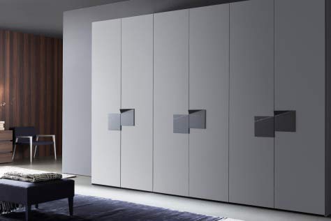 Hinged Master Bedroom Wardrobe Design