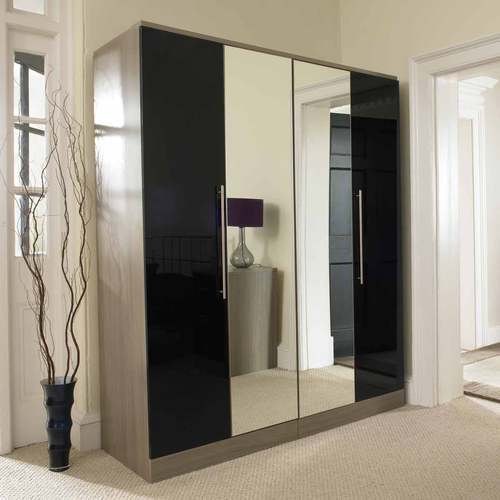 wardrobe design bedroom with mirror