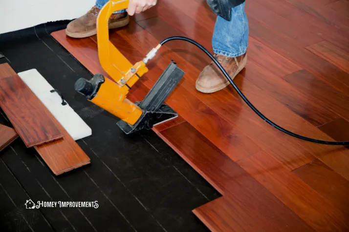 Anderson Tuftex Hardwood Floor Installation