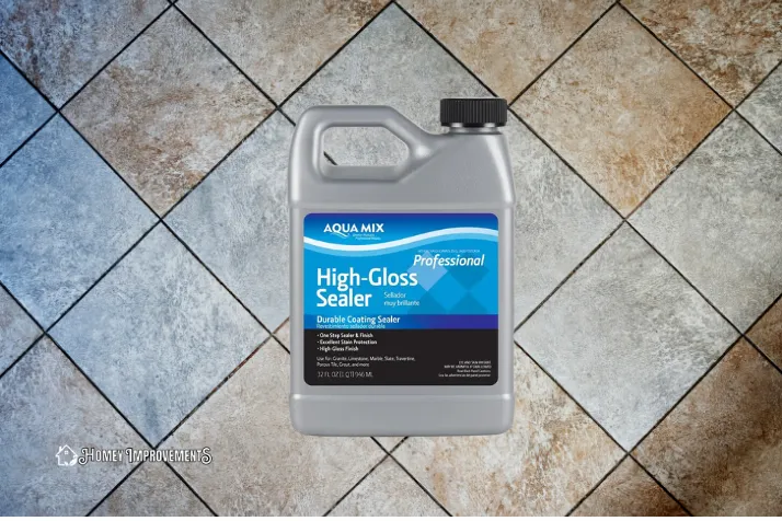 Apply a High Gloss Tile Sealer