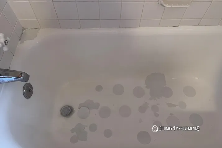 Bathtub Paint Peeling Dangerous