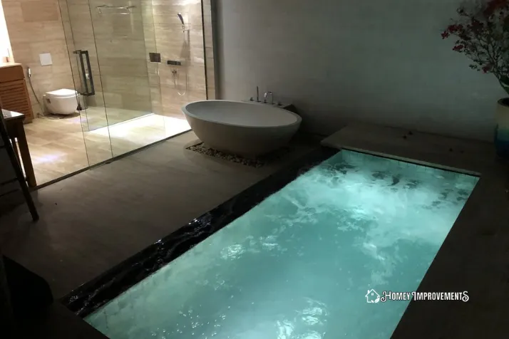 Bathtub with Plunge Pool