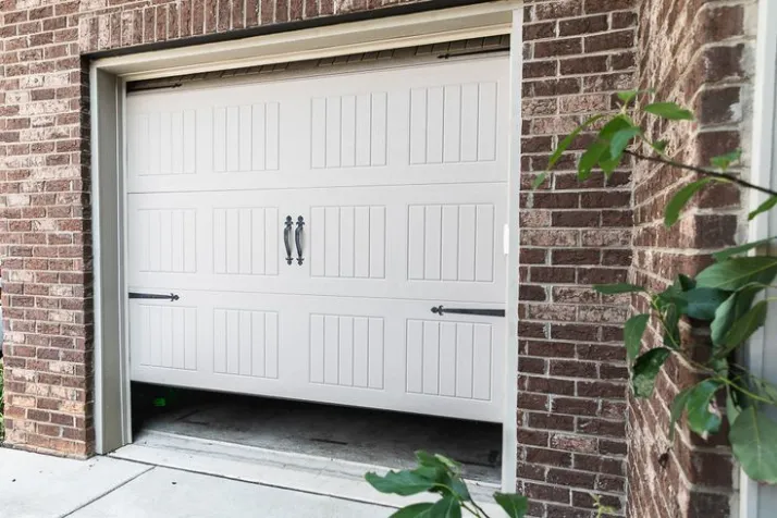 Blockage in the garage door's path