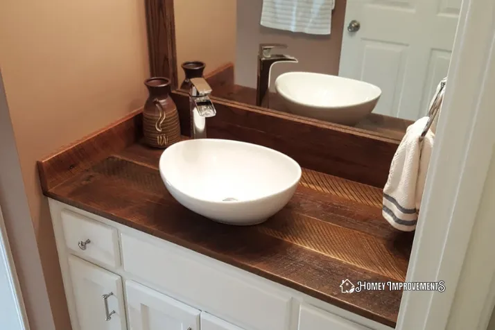 Butcher Block Bathroom Vanity