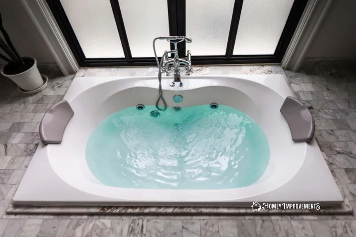 Central Fixtures of a bathtub