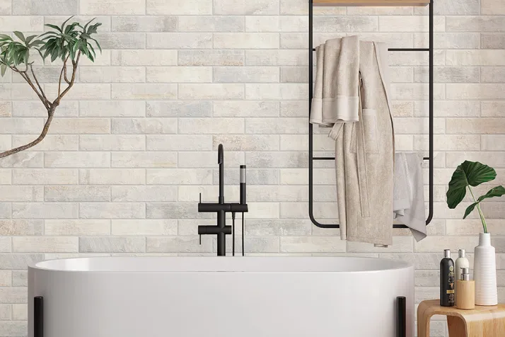 Ceramic and Porcelain Shower Tile