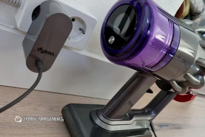 Check the Charging Cord of dyson vacuum