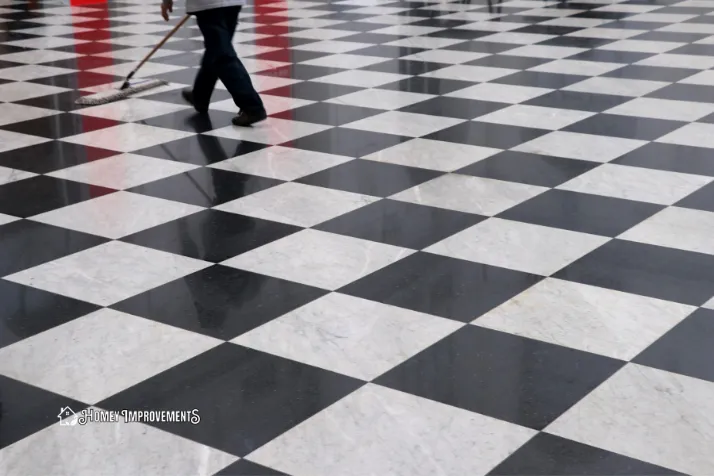 Clean Ceramic Floor Tiles