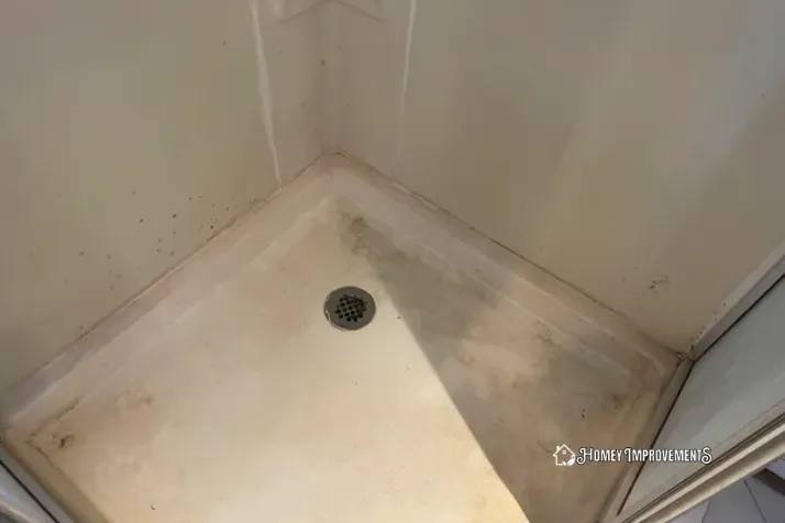 Clean Dirty Textured Shower Floor