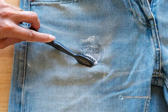 Clean Jeans to get out butter