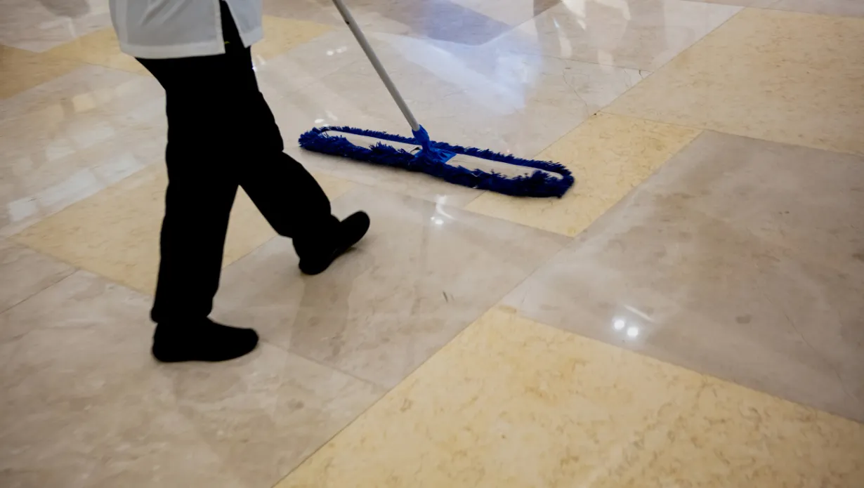 Clean Marble Floor