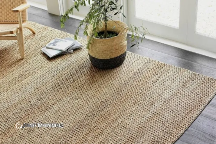 Clean the Border of a Jute Rug