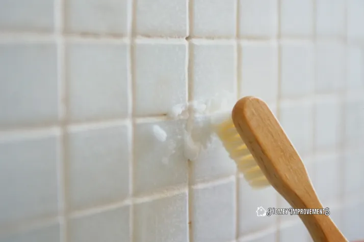 Clean Tile Grout in Shower with Baking Soda