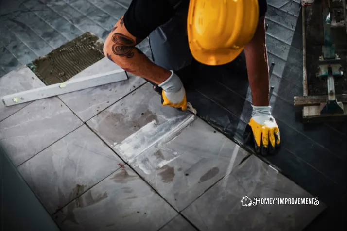 Cleaning the Tiles after Applying the Grout