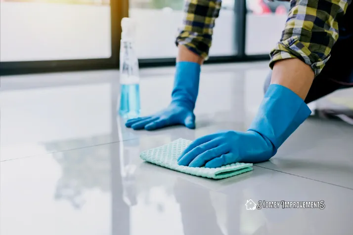 Cleaning the Tiles