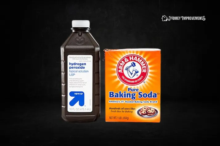 Combination of Baking Soda and Hydrogen Peroxide