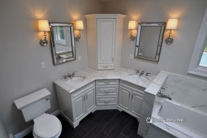 Corner Bathroom Vanity