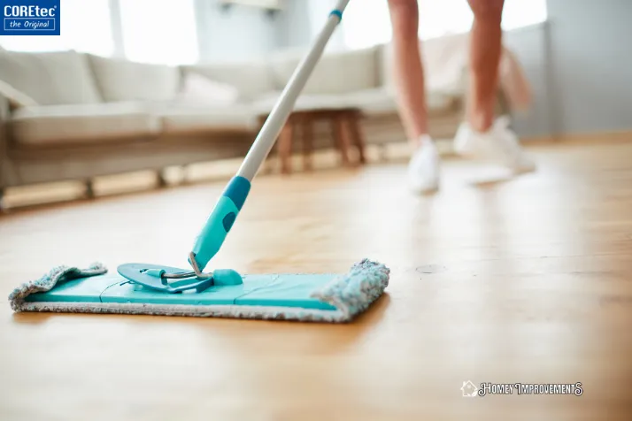 Deep Cleaning CoreTec Flooring