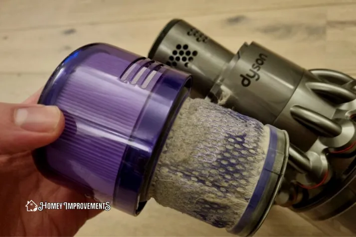 Dirty Dyson Vacuum