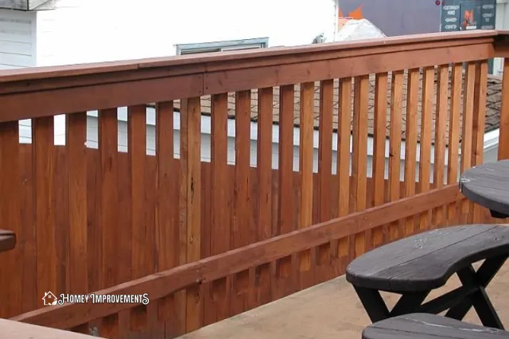 Flat Slat Railing