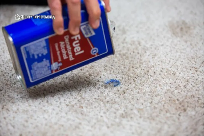 Get Ink Out of Carpet with Rubbing Alcohol