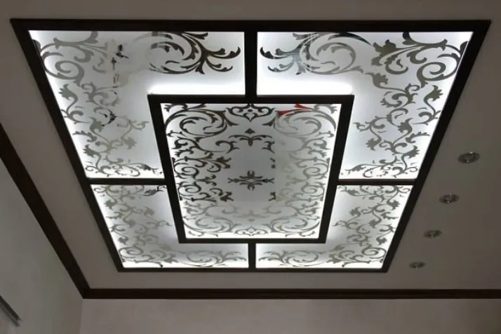 Glass False Ceiling