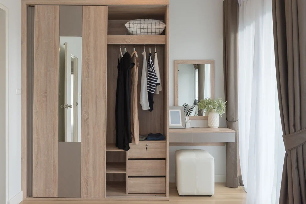 Hinged Master Bedroom Wardrobe Design