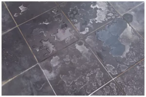 how to clean hard water stain on tile