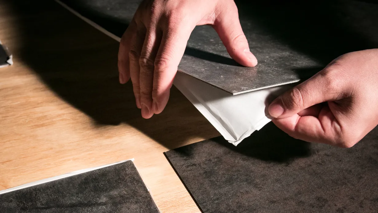 How to Lay Peel and Stick Tile