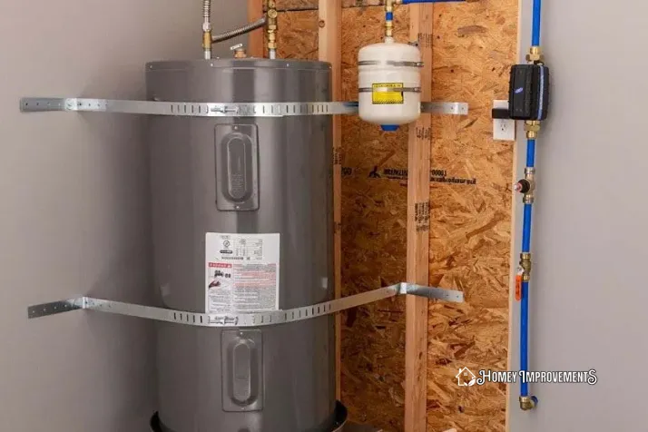 Install Seismic Straps for water heater