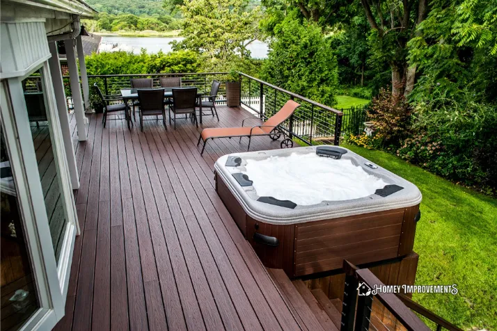 Install the Bathtub on Your Yard’s Deck