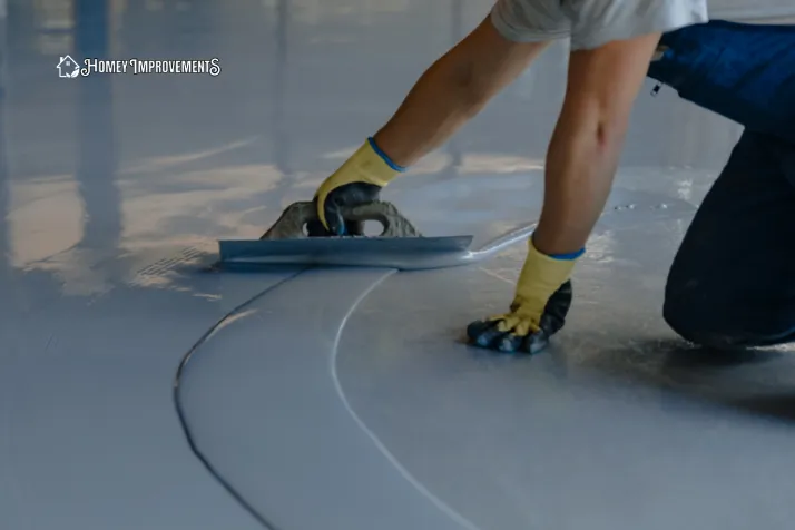 Installation Process of epoxy flooring