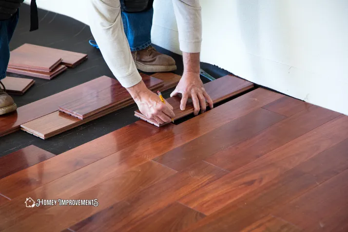 Installation method of engineered hardwood vs lvp