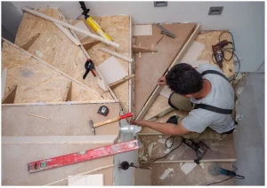 Installing Vinyl Flooring on Stairs