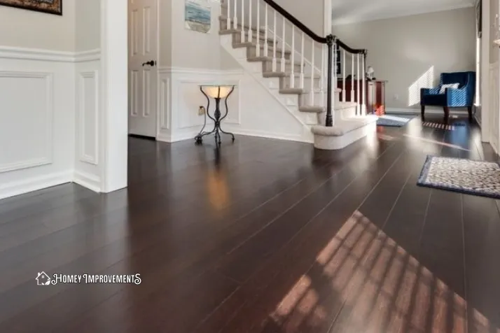 Java Strand Bamboo Dark Hardwood Floors