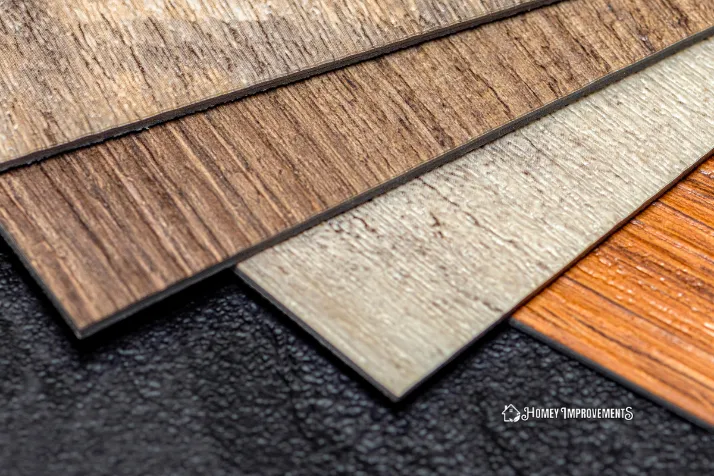 Layers of Luxury Vinyl Flooring