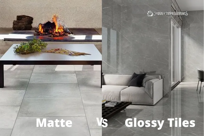 Matte vs Glossy tiles