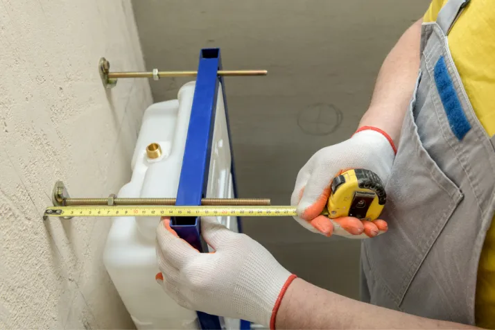 Measuring Standard Toilet Rough-in Sizes