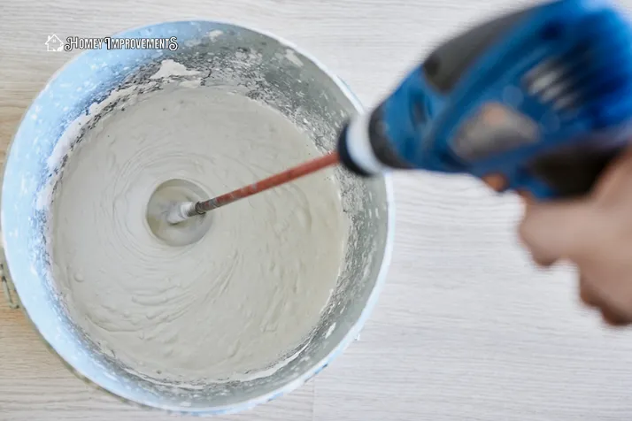 Mixing Grout