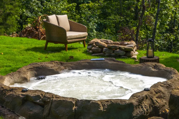 Natural Hot Tub