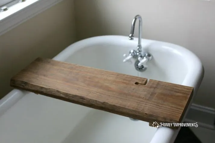 One-Piece Scrape-Wood Tray