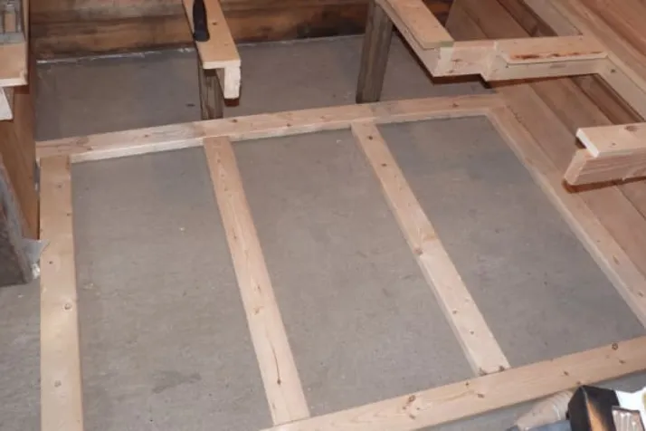 Preparing the Subfloor for sauna