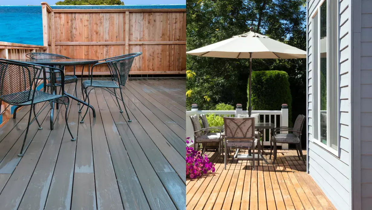 PVC vs. Composite Decking